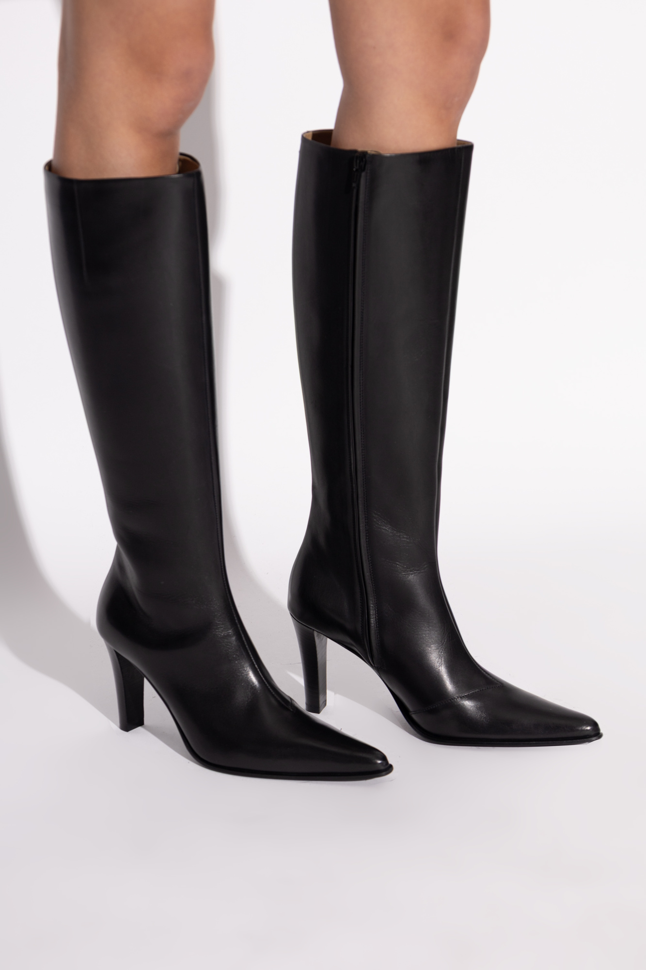MM6 Maison Margiela Leather boots | Women's | Vitkac